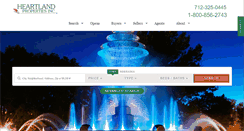 Desktop Screenshot of heartlandproperties.com